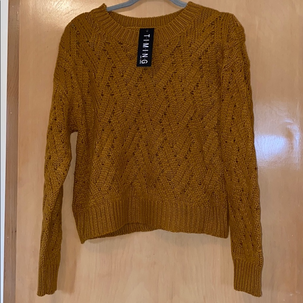 T-I-M-I-N-G sweater by Roolee